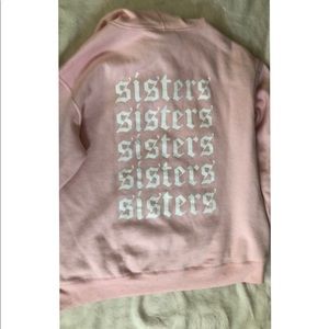 Sisters apparel james Charles merch hoodie